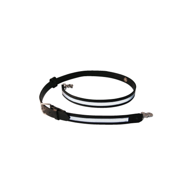 Boston Leather 6543R-1-XL-GLD Firefighter's Radio Strap - Original 1 1/4