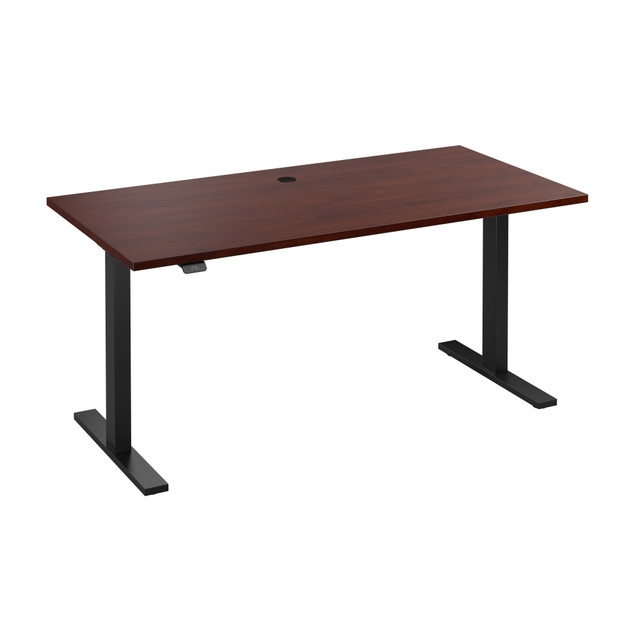 BUSH INDUSTRIES INC. M6S6030HCBK Bush Business Furniture Move 60 Series Electric 60inW x 30inD Height Adjustable Standing Desk, Hansen Cherry/Black Base, Standard Delivery BUSH INDUSTRIES INC. M6S6030HCBK Bush Business Furniture Move 60 Series Electric 60inW x 30inD Height Adjustable Standing Desk, Hansen Cherry/Black Base, Standard Delivery
