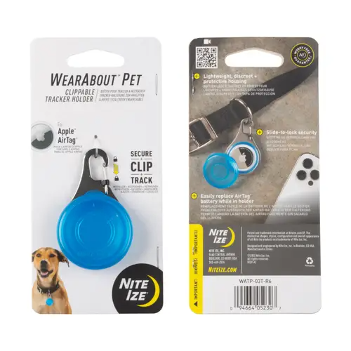 Nite-Ize WATP-03T-R6 WearAbout Pet Clippable Tracker Holder