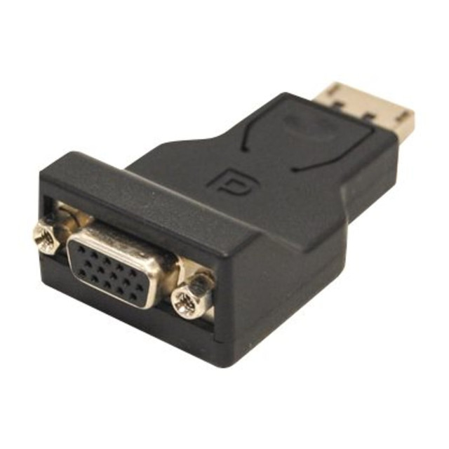 BYTECC, INC. AP-DPVGA Bytecc DisplayPort male to VGA female Adaptor - Display adapter - DisplayPort (M) to HD-15 (VGA) (F) BYTECC, INC. AP-DPVGA Bytecc DisplayPort male to VGA female Adaptor - Display adapter - DisplayPort (M) to HD-15 (VGA) (F)