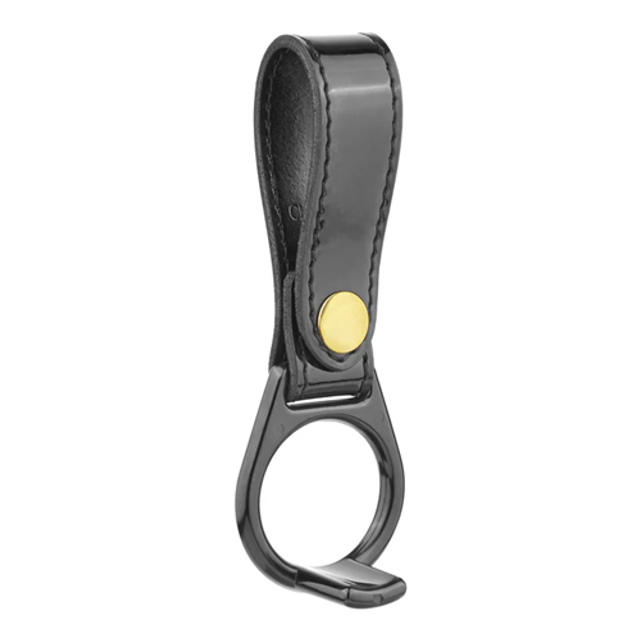 Dutyman 3231G Hi-Gloss Leather PR24 Holder with Black Plastic Ring