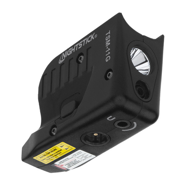 Nightstick TSM-11G Sub-Compact Handgun Light w/Green Laser for Glock G42/G43/G43X/G48