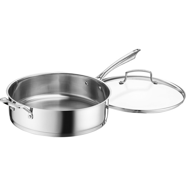 CONAIR CORPORATION 89336-30H Cuisinart 6 Qt. Saute Pan with Helper Handle and Cover