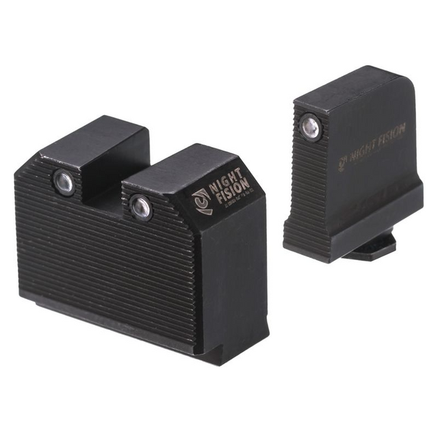 Night Fision GLK-001-469-494-ZGZG Optics Ready Stealth Night Sight Set for Glock 17/19/34 w/ DPP/509T/Romeo Pro