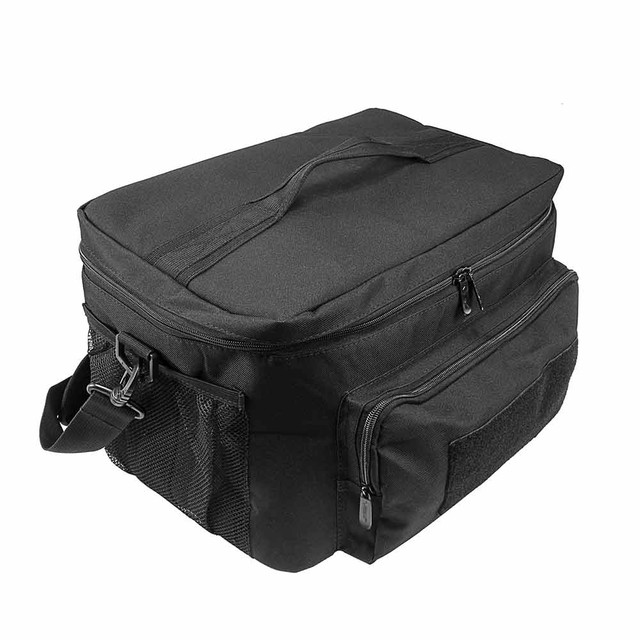 NcSTAR CVKOLM3023B Medium Insulated Cooler Lunch Box with Molle/Pal Webbing NcSTAR CVKOLM3023B Medium Insulated Cooler Lunch Box with Molle/Pal Webbing