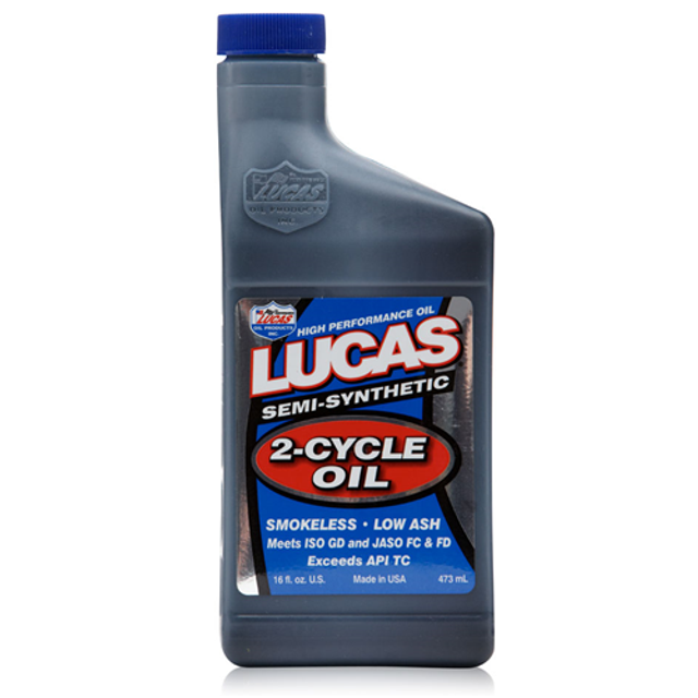 Lucas Oil 10120 Semi-Synthetic 2-Cycle Oil