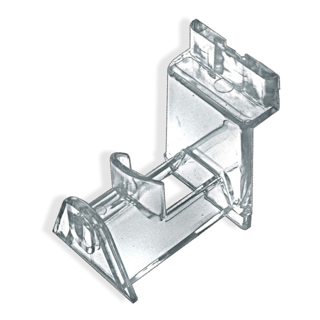 AZAR DISPLAYS 550010  Plastic Interlocking Eyeglass Holders, 2inH x 1-1/2inW x 2inD, Clear, Pack Of 25 Eyeglass Holders