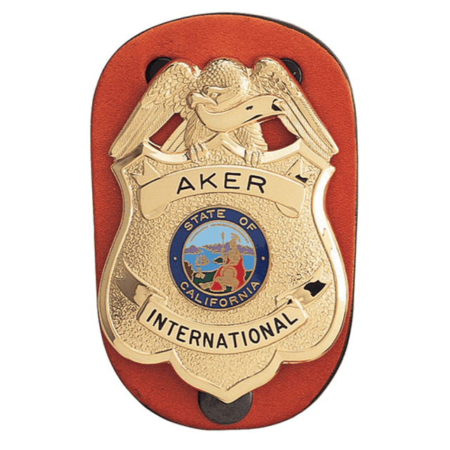 Aker Leather A590-BP Federal Badge Holder Aker Leather A590-BP Federal Badge Holder