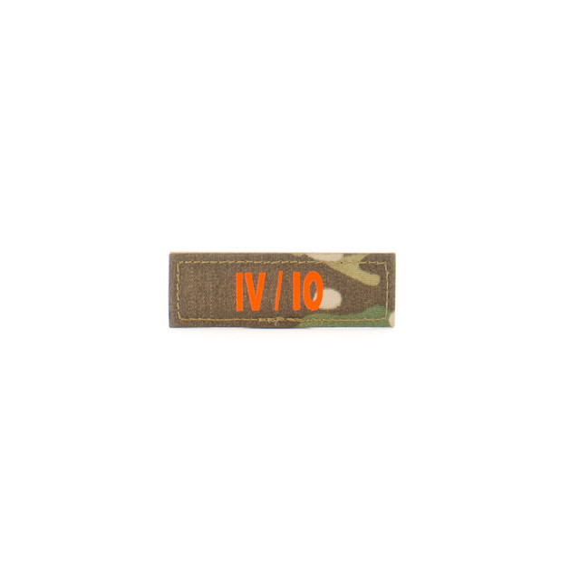 Eleven 10 E10-7003-IV/IO-MTC/ORG 1x3 Med Name Tape Patch