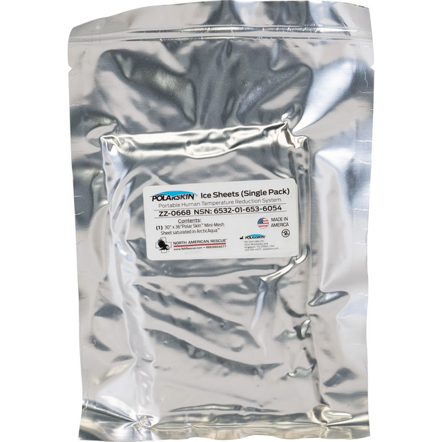 North American Rescue ZZ-0668 Polar Skin Ice Sheet - Standard Size North American Rescue ZZ-0668 Polar Skin Ice Sheet - Standard Size