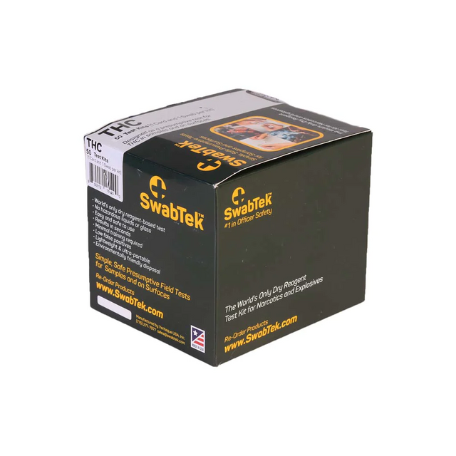 Forensics Source 1353179 SwabTek THC Test Kit