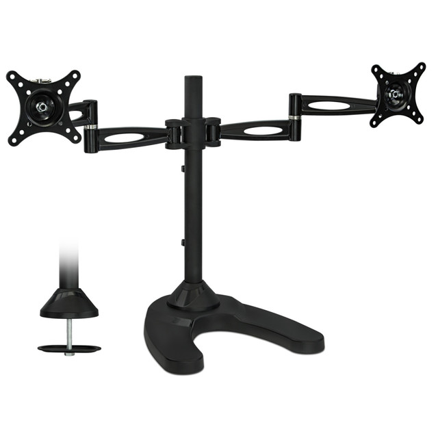 MOUNT-IT! MI-792 Dual Monitor Desk Stand for 13in-27in Inch Computer Screens, MI-792 MOUNT-IT! MI-792 Dual Monitor Desk Stand for 13in-27in Inch Computer Screens, MI-792