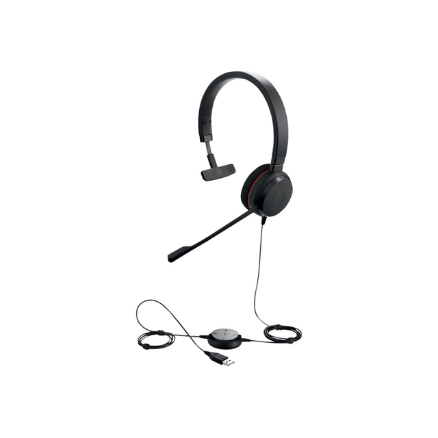 GN AUDIO USA INC. GSA4993-823-309 Jabra Evolve 20 MS Mono Over-Ear Headset, Special Edition, Black, GSA4993-823-309 GN AUDIO USA INC. GSA4993-823-309 Jabra Evolve 20 MS Mono Over-Ear Headset, Special Edition, Black, GSA4993-823-309