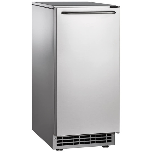 HOFFMAN TECHNOLOGIES CU50PA-1 Hoffman Scotsman Air Cooled Undercounter Ice Machine, With Built-In Pump, Gourmet Ice, 34-3/8inH x 14-7/8inW x 22inD, Silver