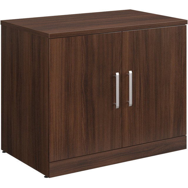 SAUDER WOODWORKING CO. 427438 Sauder Affirm 36inW Storage Cabinet With Doors, Noble Elm