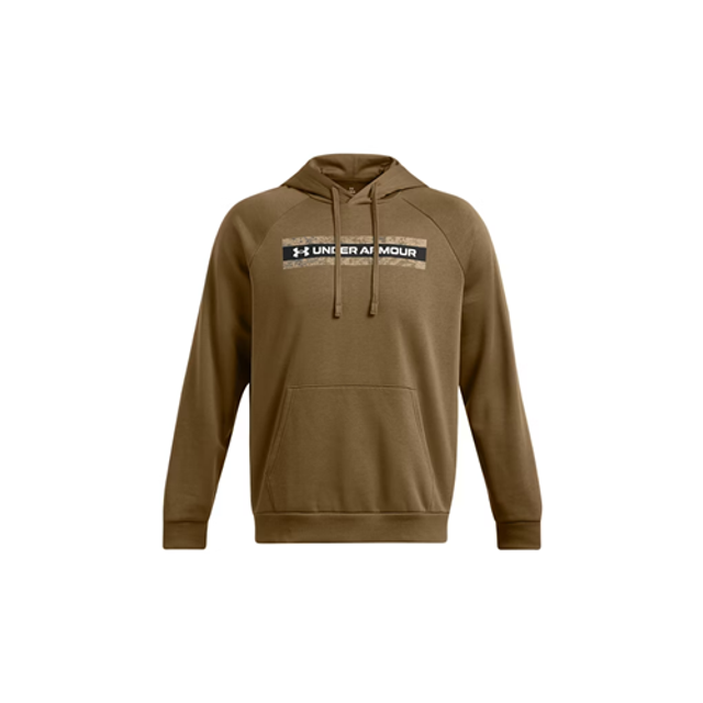 Under Armour 1386595498XL Men's UA Rival Fleece Camo Chest Stripe Hoodie