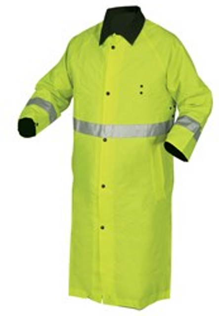 MCR Safety 7368CRL Waterproof Reflective Reversible Rainco