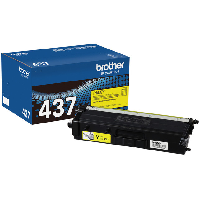 BROTHER INTL CORP TN437Y Brother Genuine Yellow TN437Y Ultra-High Yield Toner Cartridge BROTHER INTL CORP TN437Y Brother Genuine Yellow TN437Y Ultra-High Yield Toner Cartridge
