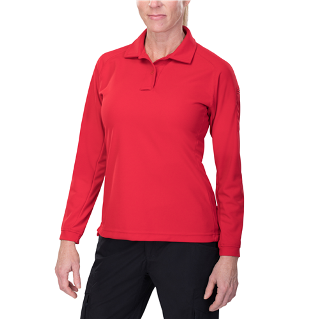 Vertx VTX4030PRDSMALL Vertx Coldblack Women's Long Sleeve Polo