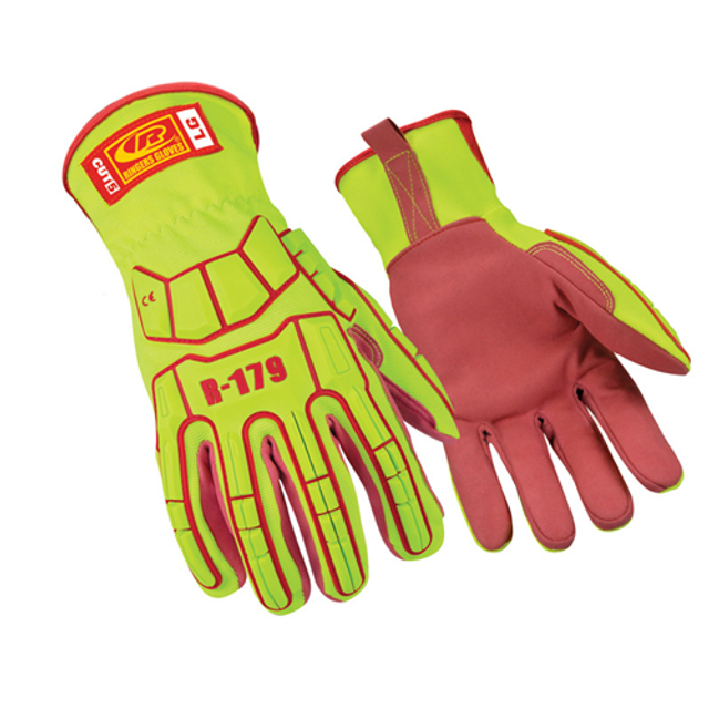 Ringers Gloves R179-09 Super Hero Synthetic Leather Slip-On Cuff Gloves