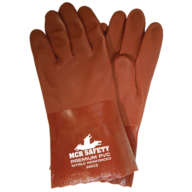 MCR Safety 6452S Red Sandy PVC 12 Jersey MCR Safety 6452S Red Sandy PVC 12 Jersey