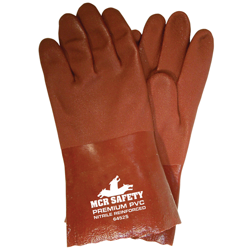 MCR Safety 6452S Red Sandy PVC 12 Jersey