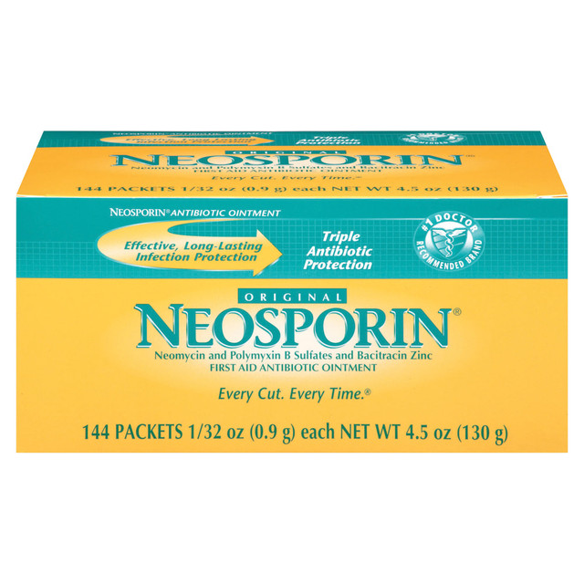PFIZER CONSUMER HEALTHCARE 04257 Neosporin Original First Aid Ointment - For Cut - 144 / Box