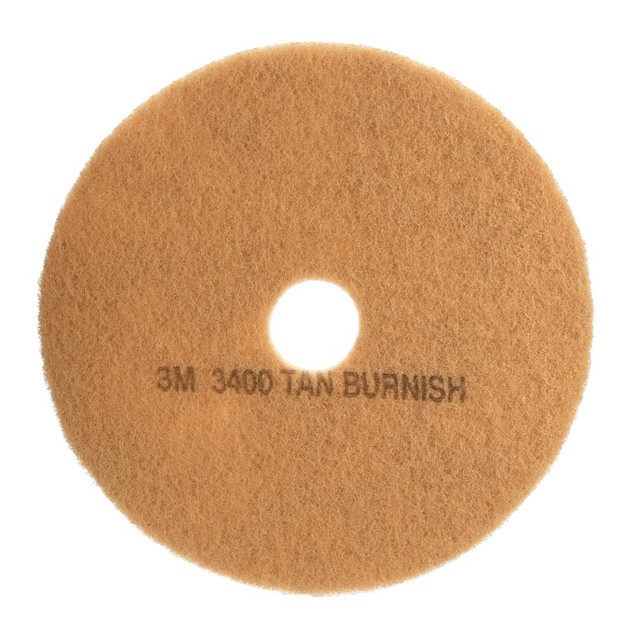 3M CO 3400-20 3M 3400 Burnish Floor Pad, 20in, Tan, Pack Of 5