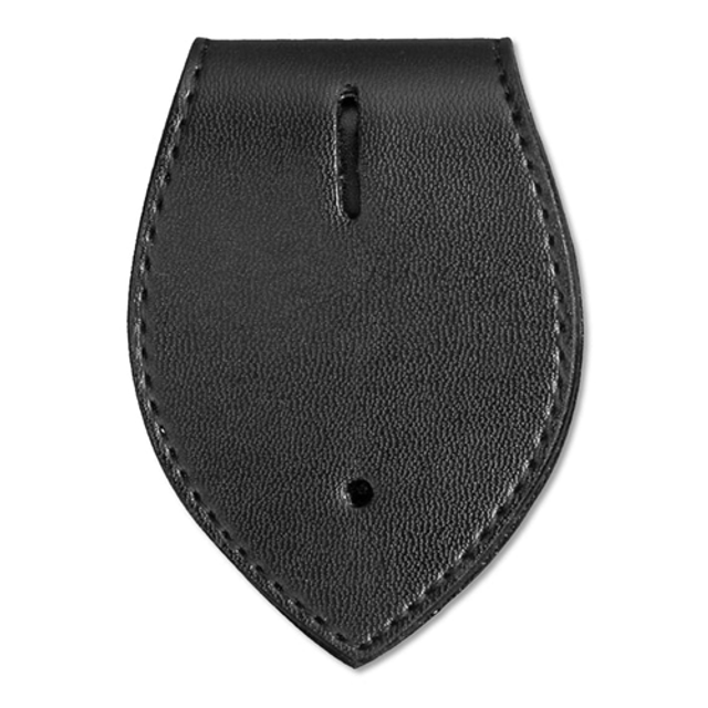 Dutyman 5305 Leather Tear Drop Badge Holder (Small Holes) Dutyman 5305 Leather Tear Drop Badge Holder (Small Holes)