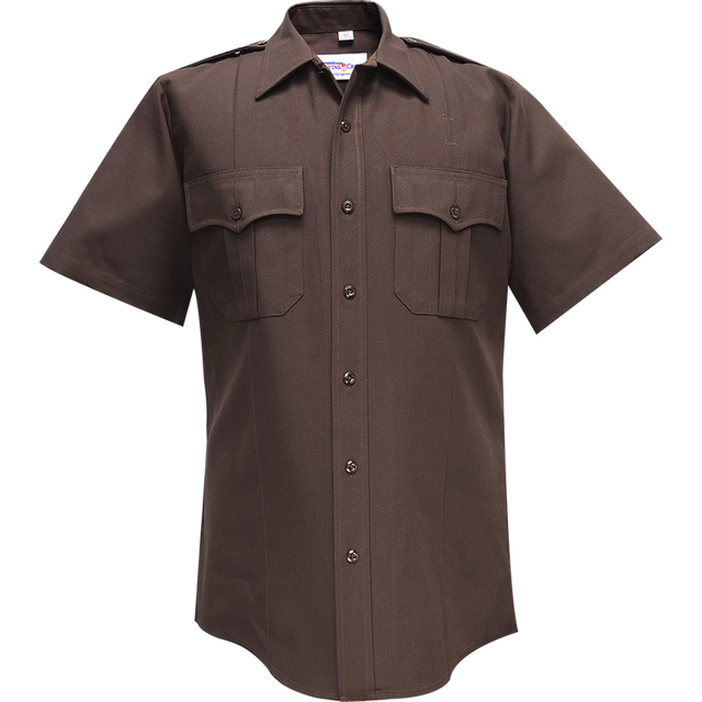 Flying Cross 85R78Z 94 17.0 N/A Command Short Sleeve Shirt w/ Zipper