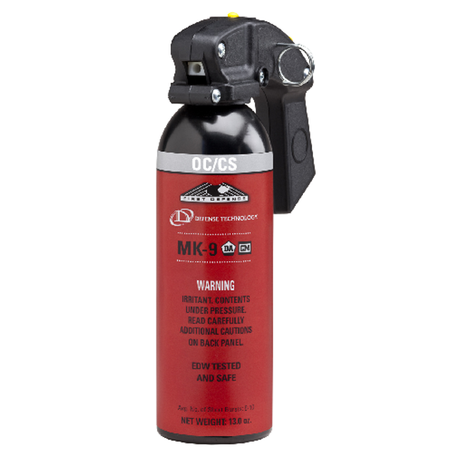 Defense Technology 1030661 First Defense OC/CS MK-9 Stream Aerosol Defense Technology 1030661 First Defense OC/CS MK-9 Stream Aerosol