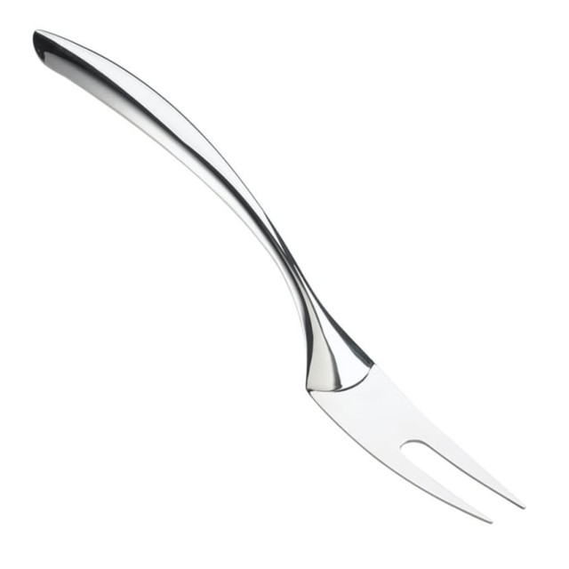 BROWNE 573175 Hoffman Browne Eclipse Stainless-Steel Serving Forks, 2-Prong, 14in, Silver, Pack Of 48 Forks BROWNE 573175 Hoffman Browne Eclipse Stainless-Steel Serving Forks, 2-Prong, 14in, Silver, Pack Of 48 Forks