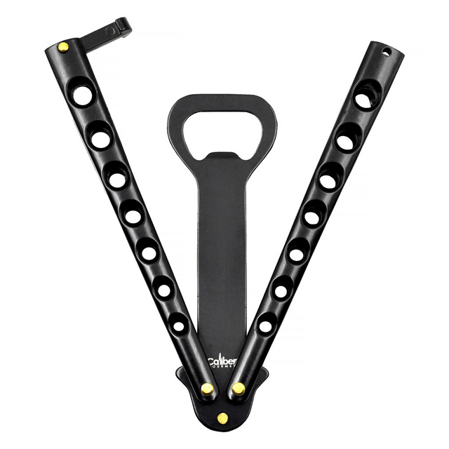 Caliber Gourmet CBG-BF-1021-BK Butterfly Bottle Opener