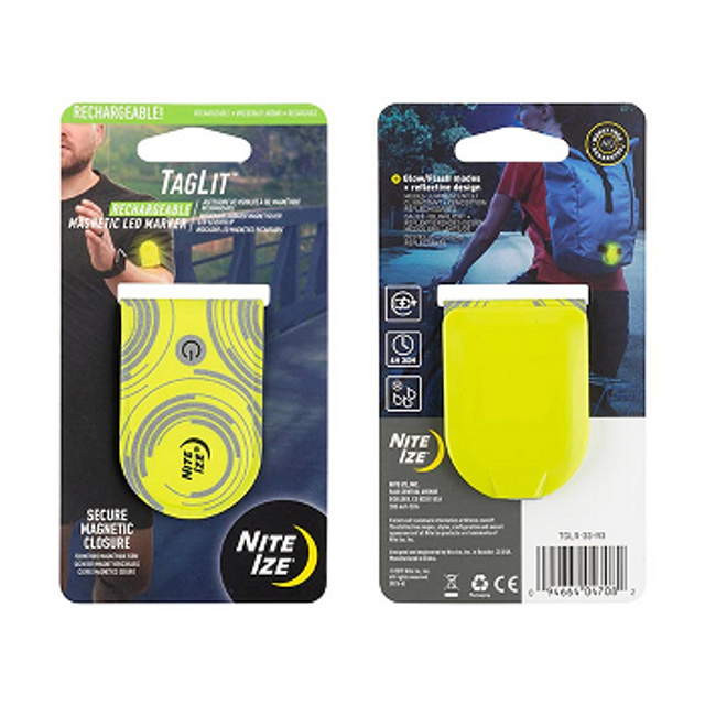 Nite-IZE TGLR-33-R3 TagLit Rechargeable Magnetic LED Marker