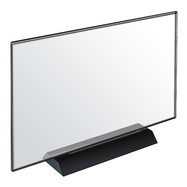 AZAR DISPLAYS 108806 Acrylic Frame Sign Holders, 8-1/2inH x 8-1/2inW x 3-1/8inD, Clear, Pack Of 2 Holders AZAR DISPLAYS 108806 Acrylic Frame Sign Holders, 8-1/2inH x 8-1/2inW x 3-1/8inD, Clear, Pack Of 2 Holders