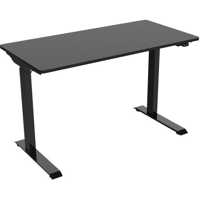 ZOXOU INC. EC9B FlexiSpot Vici Electric 48inW Quick-Install Height-Adjustable Desk, Black