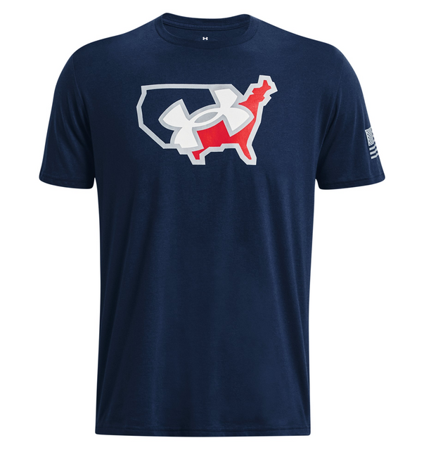 Under Armour 13792214083X UA Freedom Big Flag Logo Lockup T-Shirt Under Armour 13792214083X UA Freedom Big Flag Logo Lockup T-Shirt
