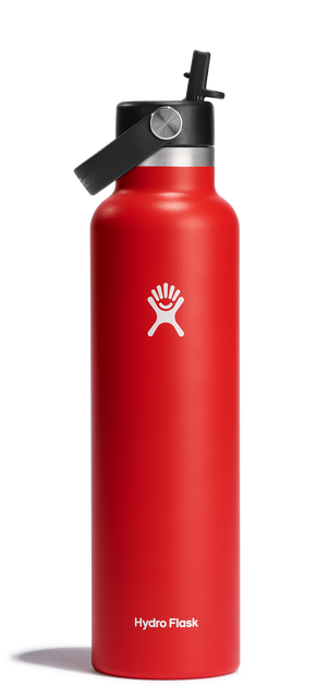Hydro Flask S24FS612 Standard Mouth 24oz Insulated Water Bottle w/ Flex Straw