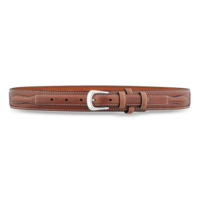 Dutyman 302-38 1-3/8"" Brown Leather Career Ranger Belt