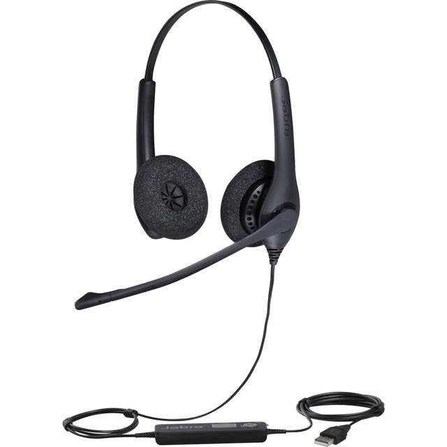 GN AUDIO USA INC. Jabra 1559-0159  BIZ 1500 Duo - Headset - on-ear - wired - USB