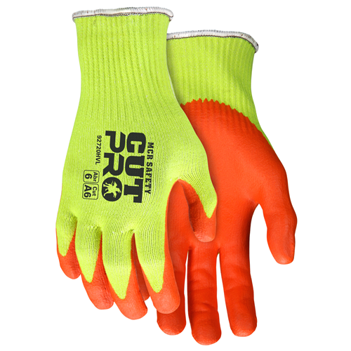 MCR Safety 92720HVS Memphis Cut Pro, 10ga HPPE, Hi Vis