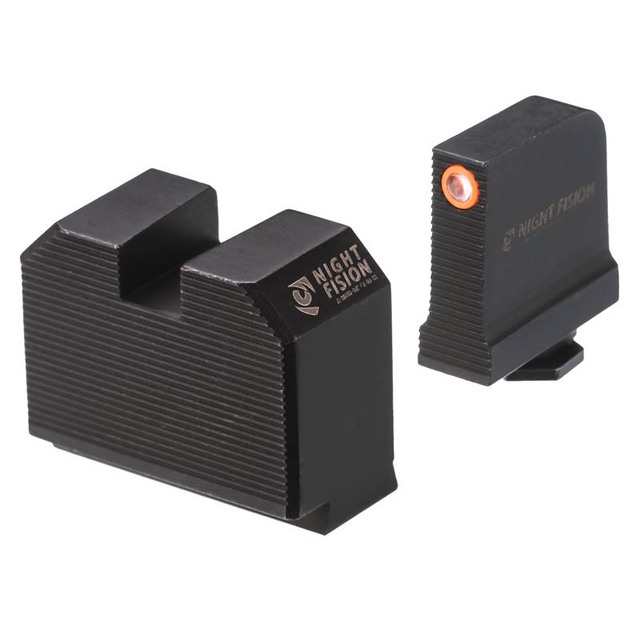 Night Fision WAL-277-469-494-OGZX Optics Ready Stealth Night Sight Set for Walther PDP/PPQ w/ DPP/509T/Romeo Pro