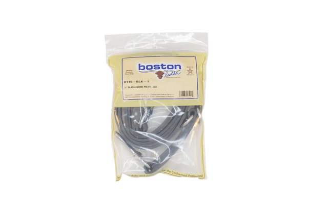 Boston Leather 8115-BLK-1 72 Adjustable K-9 Lead Boston Leather 8115-BLK-1 72 Adjustable K-9 Lead