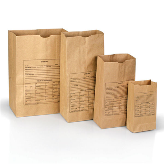 Lightning Powder 1005310 Printed Paper Evidence Bags Style 25