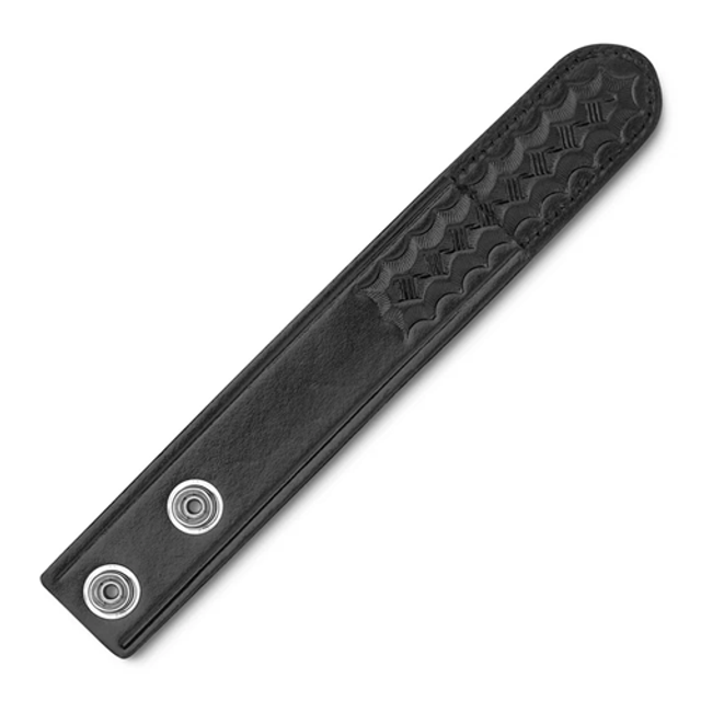Dutyman 2321H 1-1/4"" Basketweave Leather Belt Keeper