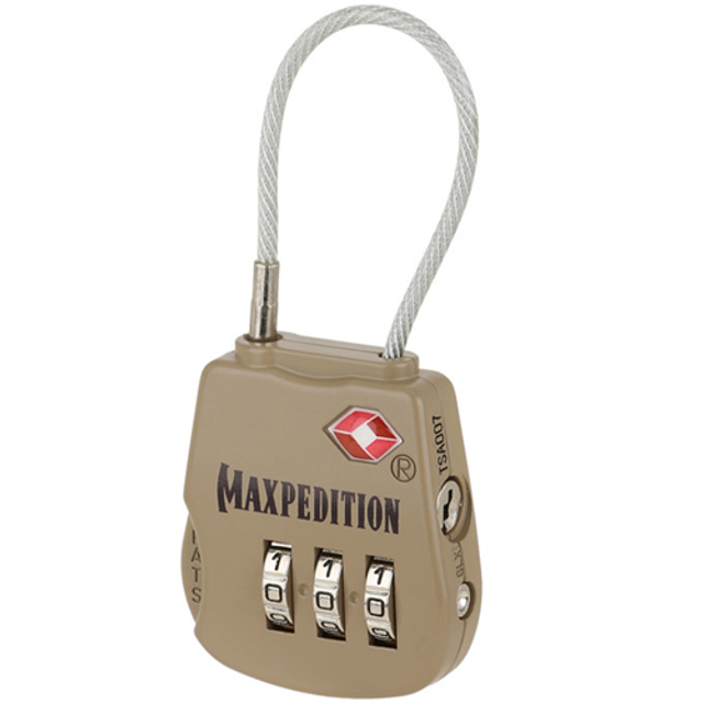 Maxpedition TSALOCK Tactical Luggage Lock Maxpedition TSALOCK Tactical Luggage Lock