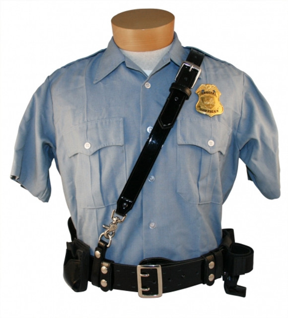 Boston Leather 6511-1-XS Sam Browne Shoulder Strap D-Rings Included
