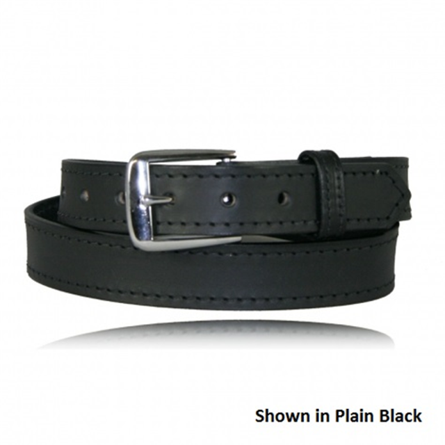 Boston Leather 6580ST-BRN-3-44-GLD 1 1/4 Off Duty Belt