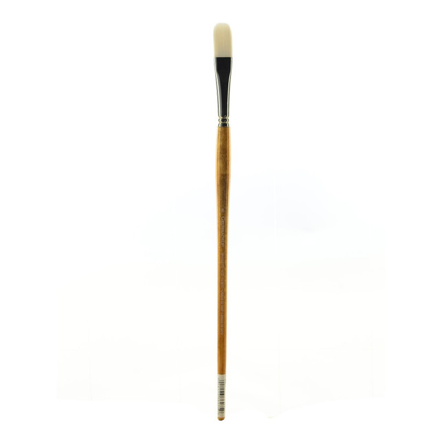 KOH-I-NOOR RAPIDOGRAPH, INC. Grumbacher 4722.8  Bristlette Paint Brush, Size 8, Filbert Bristle, Synthetic, Brown