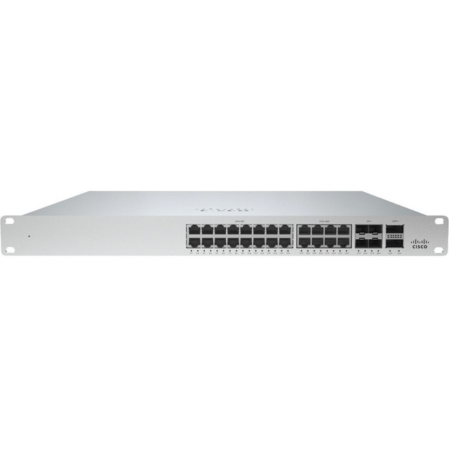 CISCO MS355-24X-HW Meraki MS355-24X-HW Layer 3 Switch - 24 Ports - Manageable - 100 Gigabit Ethernet - 100GBase-X - 3 Layer Supported - Modular - 867 W Power Consumption - Twisted Pair, Optical Fiber - 1U - Rack-mountable CISCO MS355-24X-HW Meraki MS355-24X-HW Layer 3 Switch - 24 Ports - Manageable - 100 Gigabit Ethernet - 100GBase-X - 3 Layer Supported - Modular - 867 W Power Consumption - Twisted Pair, Optical Fiber - 1U - Rack-mountable